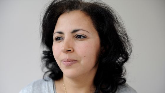 Samia Essabaa, professeure d'anglais au lycée professionnel Théodore Monod de Noisy-le-Sec (Seine-Saint-Denis) - David Balick