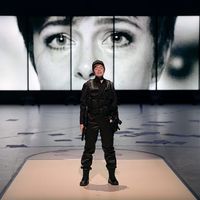 Siobhan Stagg qui incarne Leonore dans Fidelio de Beethoven à l'affiche de l'Opéra Comique dans une nouvelle production signée Cyril Teste