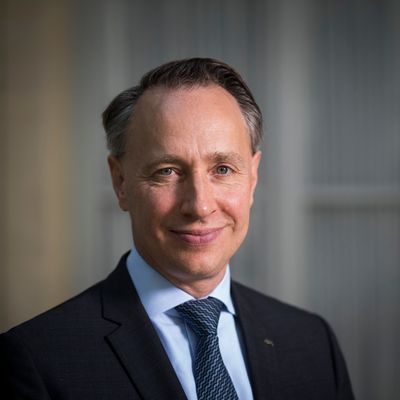 Le directeur général d'Axa, Thomas Buberl