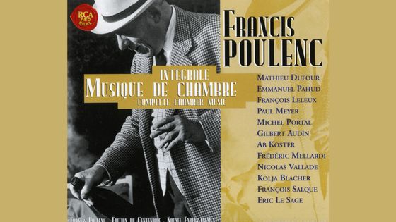 Intégrale de la musique de chambre de Francis Poulenc de 1998