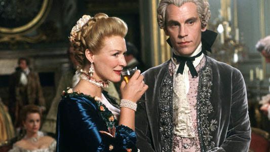 Scène du film Les Liaisons Dangereuses (Dangerous Liaisons) de Stephen Frears (1989). - Warner Bros