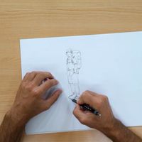 Capture écran de la vidéo Etienne Davodeau : "Comment dessiner "Le Droit du sol" ?"