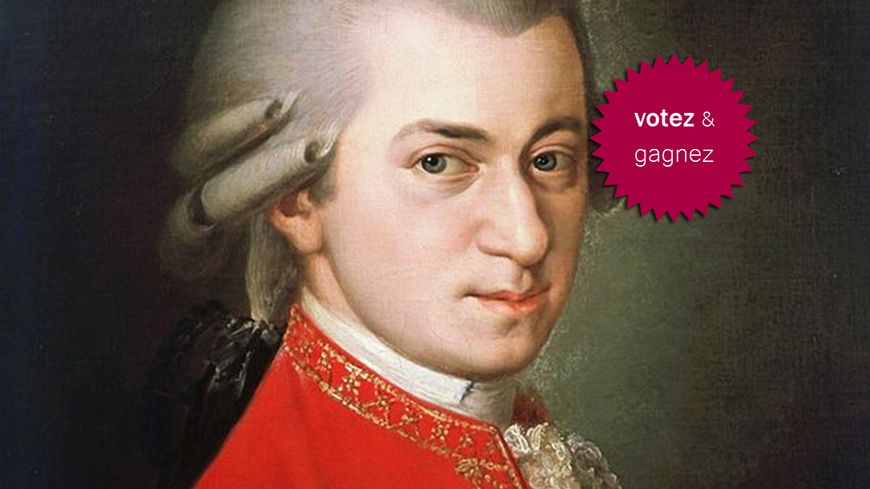 Le compositeur Wolfgang Amadeus Mozart (portrait posthume par Barbara Krafft)