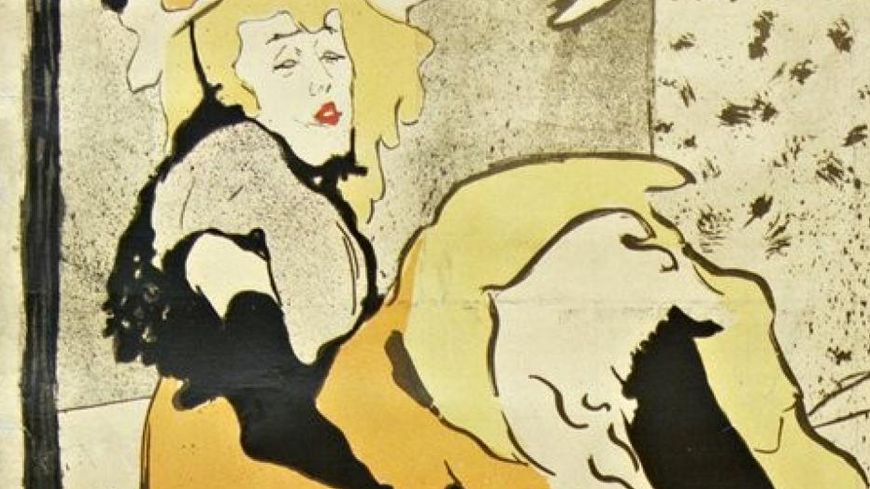 Henri de Toulouse-Lautrec (1864-1901) Jane Avril (détail), Bibliothèque nationale de France (BnF) - Photo (C) BnF, Dist. RMN-Grand Palais / image BnF