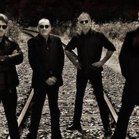 Dark Matters - The Stranglers - Photo label Coursegood.