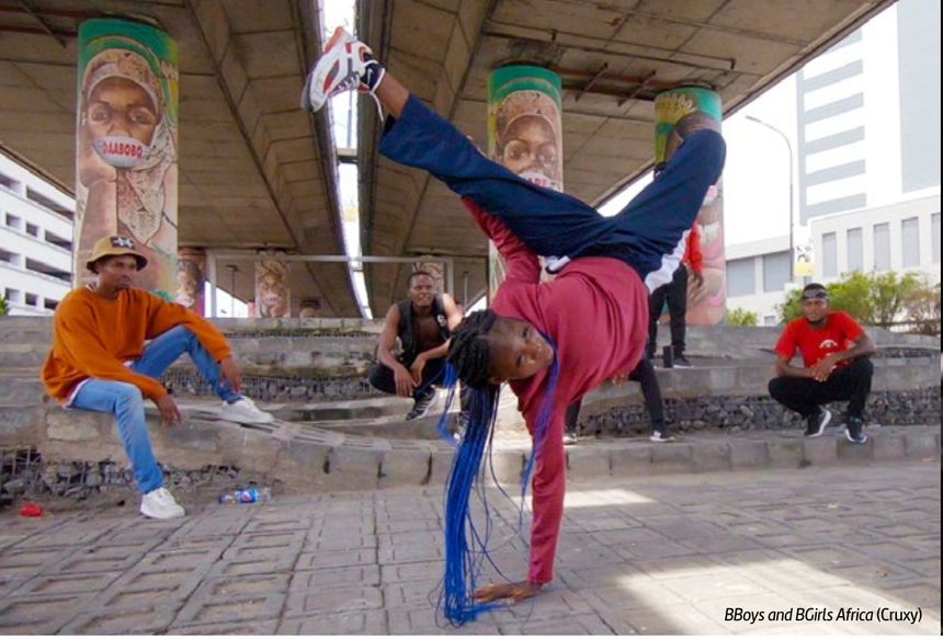 ARTE, Culture Hip-Hop, BBoys and BGirls Africa (Cruxy)