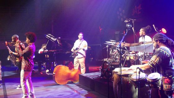 El Comité sur la scène de la Salle Marcel Hélie à Coutances le 28 août 2021 dans le cadre de Jazz Sous les Pommiers ©Radio France - Louis-Valentin Lopez
