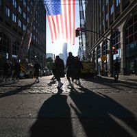 Des célébrations ont été organisées en souvenir du 11 Septembre 2001, comme ici à Jersey aux Etats-Unis.