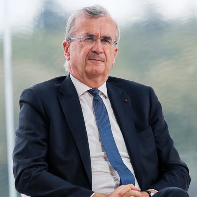 François Villeroy de Galhau, lors de l'Université d'été du Medef, le 26 août à Paris.
