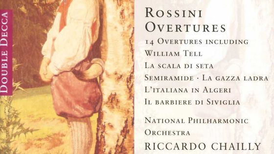 Le disque "Rossini Overtures" - DECCA