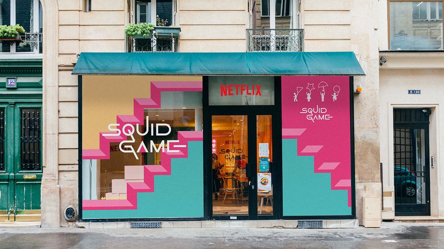 Squid Game à Paris - (Netflix)