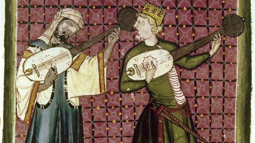 Six figures de la musique au Moyen - Age