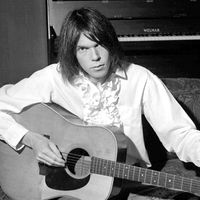 Neil Young en 1970 / Photo Dick Barnatt/Redferns via Getty