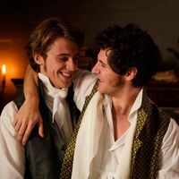 Vincent Lacoste, Benjamin Voisin dans le film de Xavier Giannoli, "Illusions perdues"