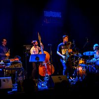 Gauthier Toux, Antoine Berjaut, Rémi Bouyssiere, Léon Phal, Arthur Alard au Tourcoing Jazz Festival le 12 octobre 2021