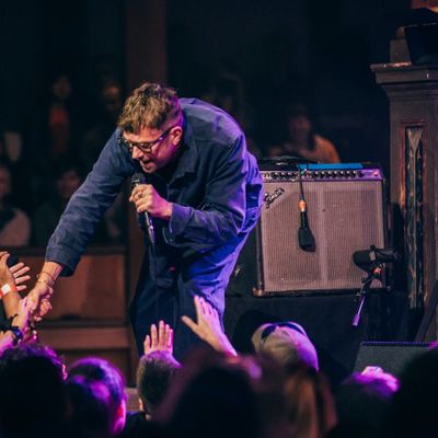 Damon Albarn au Globe Theater de Londres