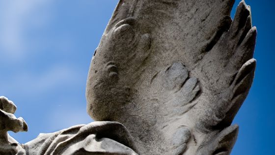 Ange de cimetière, détail ©Getty - Naphtalina