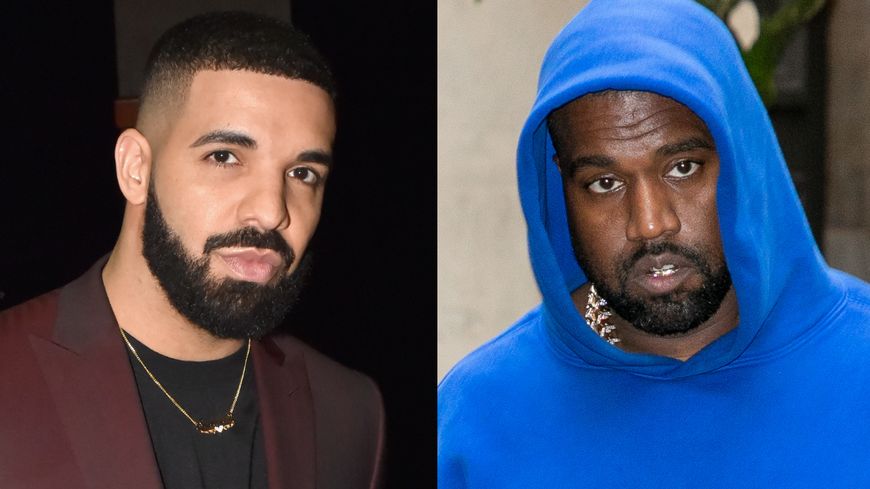 Drake - Billboard Music Awards (Jeff Kravitz) / Ye - à Paris (Marc Piasecki)