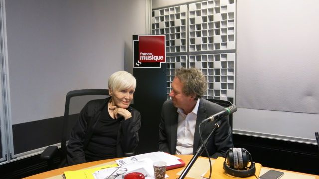 France Musique, studio 361 ... Nicole Croisille & Benoît Duteurtre