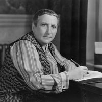 L'écrivaine américaine Gertrude Stein (1874-1946).