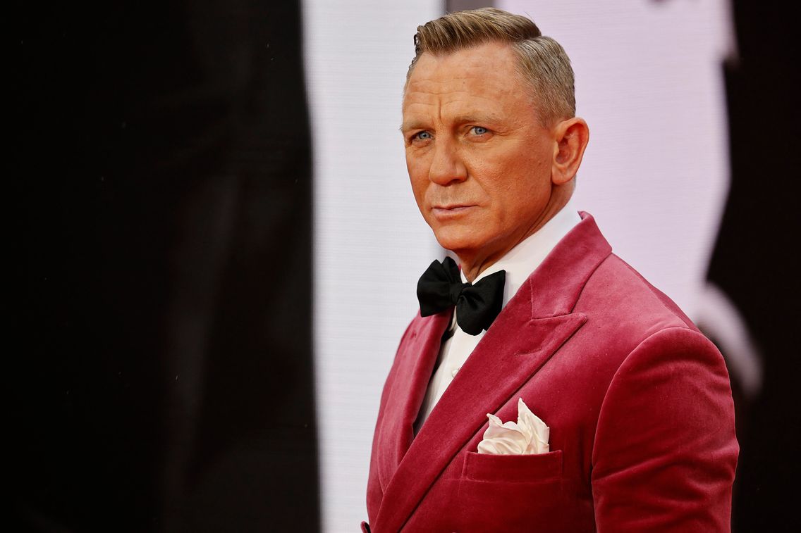 Daniel Craig, lors de la première de son dernier James Bond à Londres