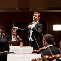Le violoniste Renaud Capuçon est désormais chef d'orchestre. Il dirige depuis septembre l'Orchestre de Chambre de Lausanne