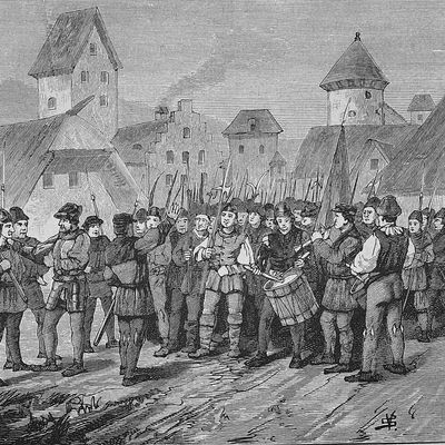 De 1512 à 1526, de graves révoltes paysannes agitent le Saint-Empire romain germanique