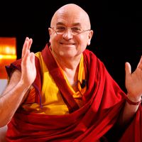 Portrait de l'essayiste et photographe Matthieu Ricard