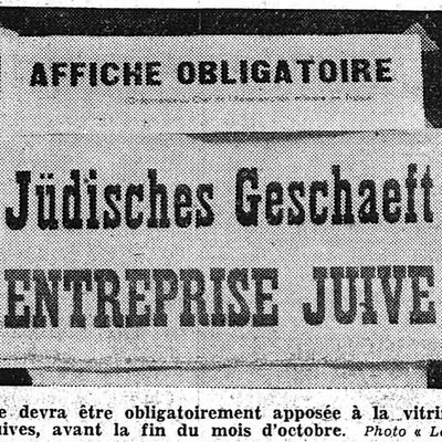 Extrait du journal Le Matin du 19 octobre 1940