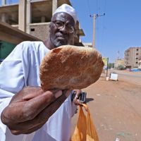 Le pain commence à manquer à Khartoum, Soudan, le 11/10/21