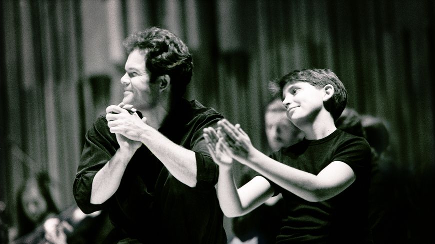 Gerald Finley et Mika au Royal Opera en 1998.