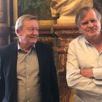 Jean Echenoz et Philippe Hersant