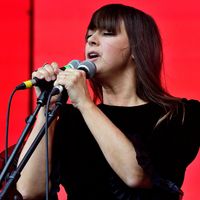 La chanteuse et parolière Cat Power en concert à Hyde Park le 12 juillet 2019 à Londres, en Angleterre.