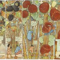"The New York herald", 19 juillet 1908 : créée en 1905 par Winsor McCay, la série Little Nemo in Slumberland a été publiée chaque dimanche jusqu'en 1914