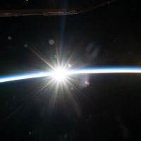 Lever de soleil depuis la Station spatiale internationale | CNES / ESA