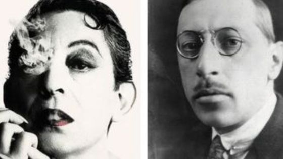 Pochette de l'album Love on the Beat de Serge Gainsbourg (photo William Klein) et portrait de Stravinsky. - Ullstein bild via Getty Images