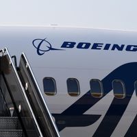 Présentation de la nouvelle flotte Boeing à Washington en juin 2021. Le modèle économique du géant américain est aujourd'hui largement fragilisé.