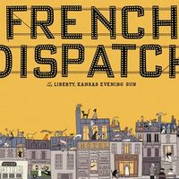 Détail de l'affiche du film "The French Dispatch" de Wes Anderson. Sortie le 27 octobre au cinéma.