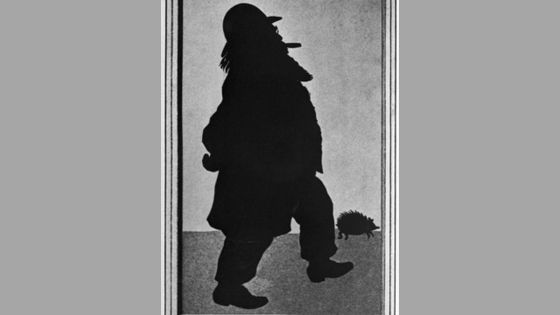 Brahms sur le chemin du Hérisson Rouge - Silhouette d'Otto Böhler ©Getty - Bettman