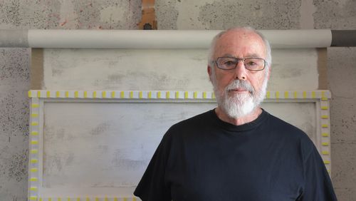 Daniel Dezeuze :"Il y avait des cercles qui naissaient des carrés"