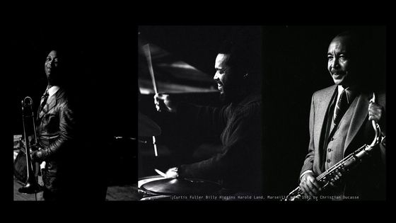 Curtis Fuller, Billy Higgins, Harold Land à Marseille le 1er mars 1982 - Christian Ducasse