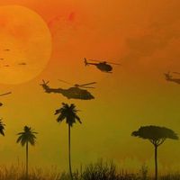Scène du film Apocalypse Now de Francis Ford Coppola