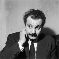 Georges Brassens dans les années 1950