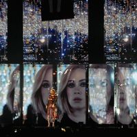 La chanteuse Adele aux BRIT Awards en 2016