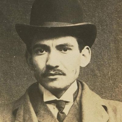 En 1903, photographie d'identité judiciaire d'Alexandre Marius, voleur, anarchiste, écrivain (1879-1954)