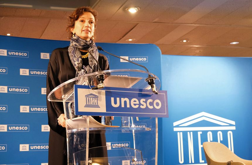 En misant sur l'IA, la directrice générale de l'Unesco et ancienne ministre de la Culture de François Hollande, Audrey Azoulay, remet l'institution, affaiblie, sous le feu des projecteurs.