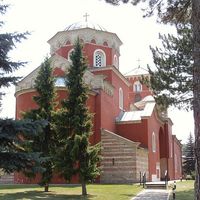 Monastère orthodoxe de Žiča en Serbie
