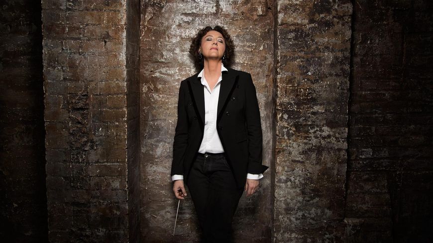 La contralto et cheffe d'orchestre Nathalie Stutzmann