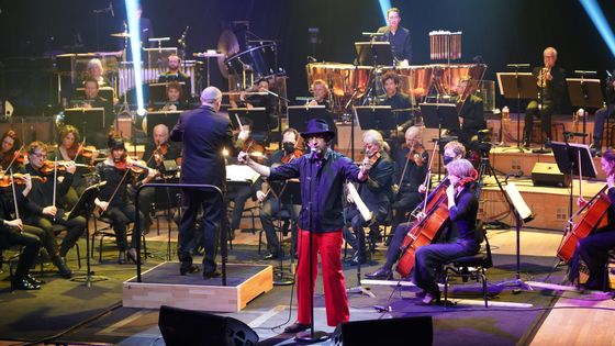 Arthur H et l'Orchestre Philharmonique de Radio France au Studio 104 le 25 novembre 2021 ©Radio France