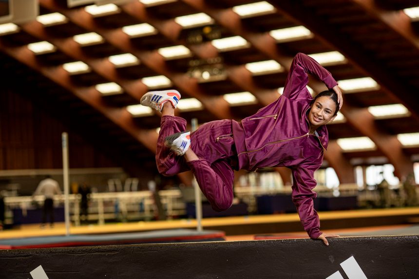 Bgirl Carlota - équipe de France de breaking ( Photo : Nassir Mokhtari)